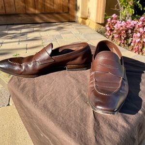 Men’s Brown Leather Dress Shoes